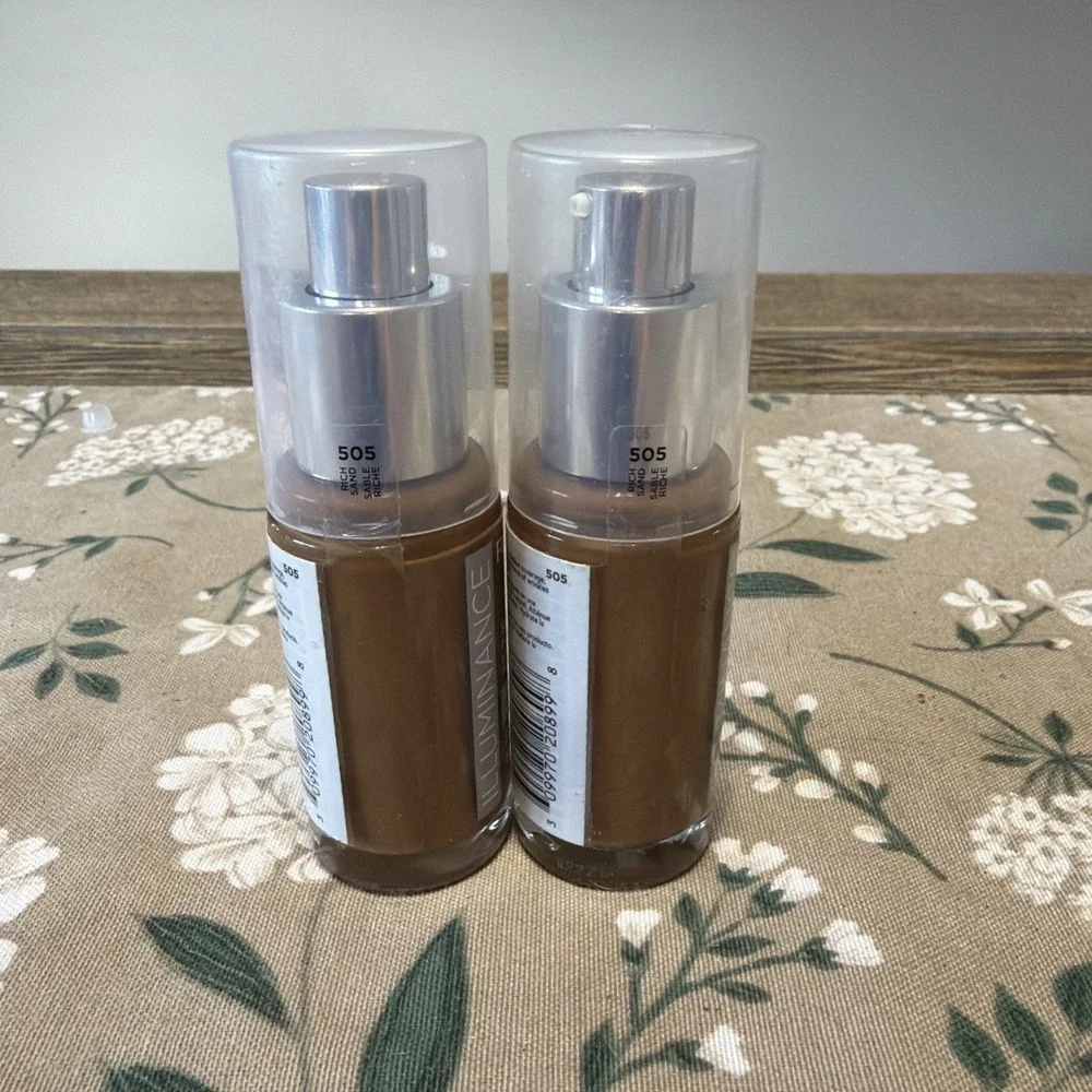 Revlon Illuminance Skin-Caring‎ Liquid Foundation 505 Rich Sand 2 Pack